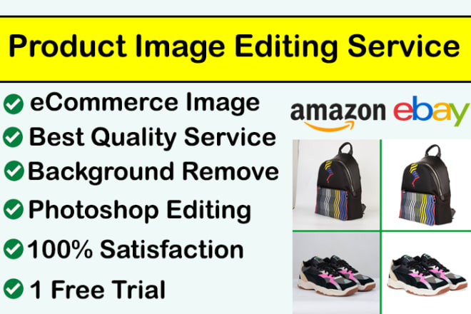 I will ecommerce product image editing for online shop