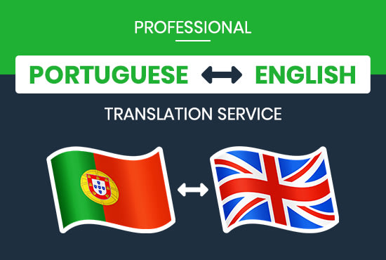 I will english to portuguese pt translation