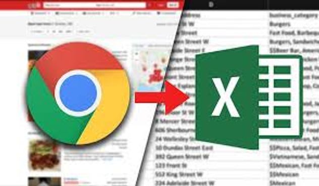 I will give you google data extracting software