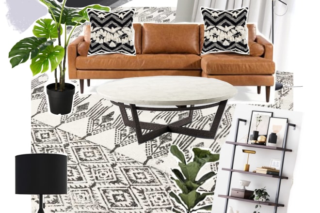 I will help you interior design and style your home