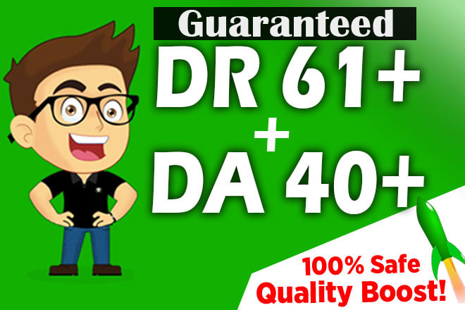 I will increase domain rating ahrefs to DR 60 plus
