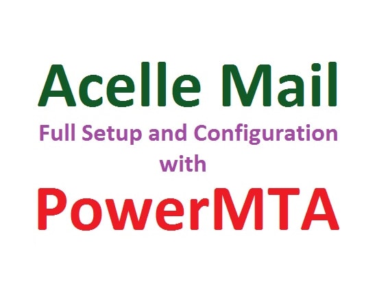 I will install acelle mail with powermta