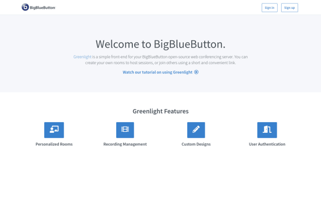 I will install and customize bigbluebutton virtual classroom