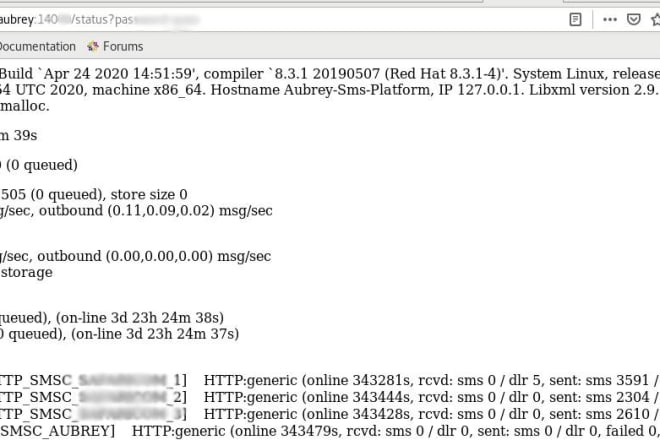 I will install, configure kannel sms gateway with smpp