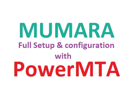 I will install mumara with powermta