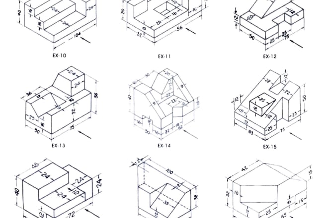 I will make 2d 3d and isometric models design using autocad