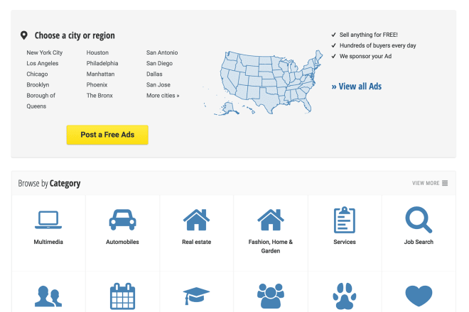 I will make a classified website for you