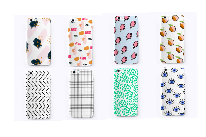 I will make a proffesional aesthetic phone case design