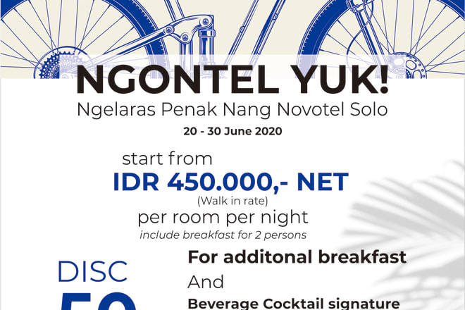 I will make a promotional flyer design with various size bonus