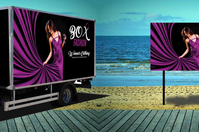 I will make eye catching vehicle wrap design
