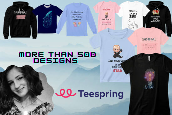 I will personalise your tshirt with your favorite design