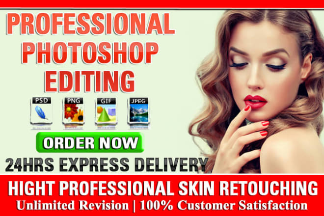 I will photoshop, edit photo, retouching, 5 photos