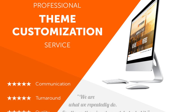 I will professional wordpress theme customization and modification