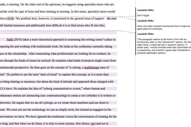 I will proofread and copy edit essays, articles, and documents