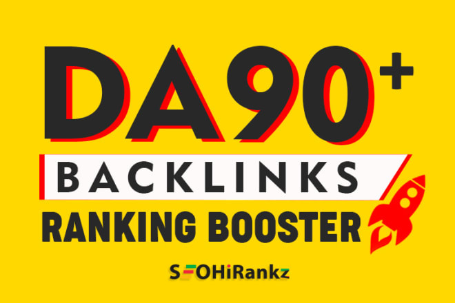 I will provide da 90 high quality seo backlinks via 301 redirect