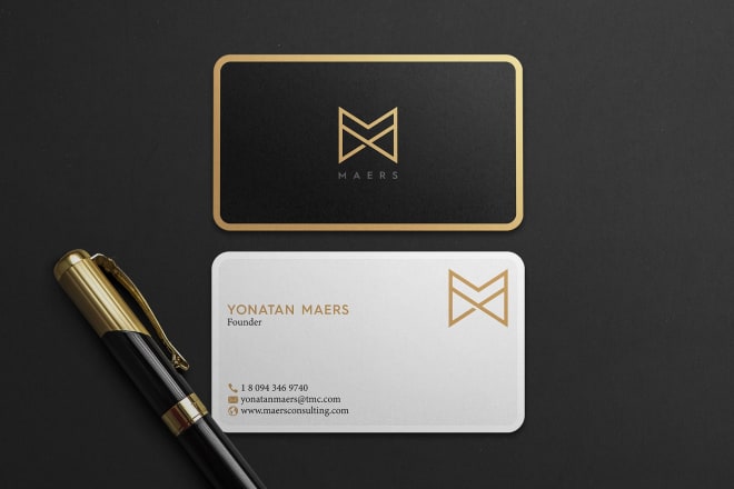 I will provide professional business card design services