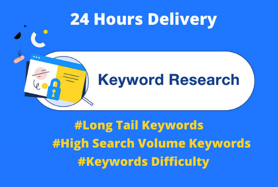 I will provide SEO keyword research service