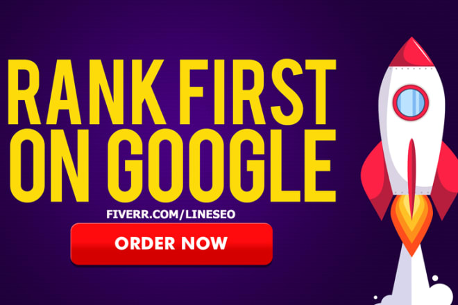 I will rank your website first page on google