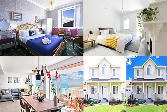 I will real estate,real estate photography,replace sky and interior
