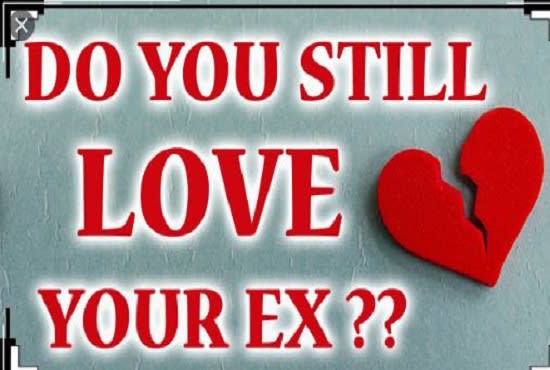 I will reconnect ex back spells and bind them in love forever