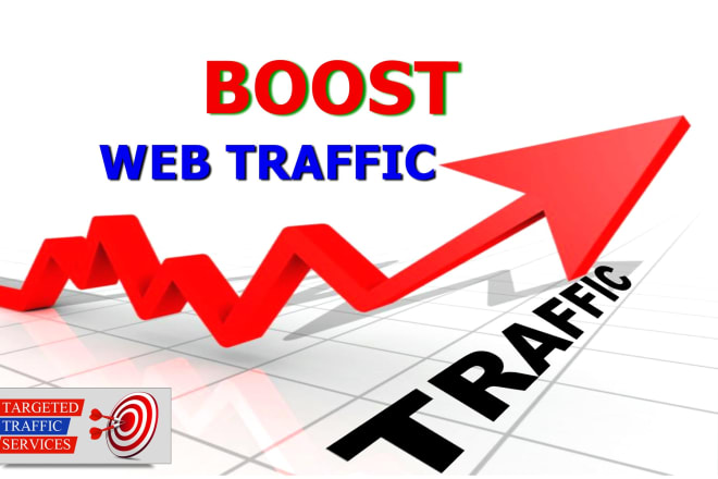 I will send USA keyword targeted organic web traffic