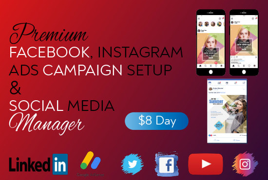 I will setup and manage facebook ads, instagram ads campaign