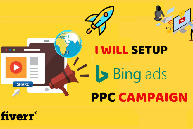 I will setup bing ads PPC campaign
