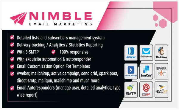I will setup mass email campaigns,autoresponder and email marketing application