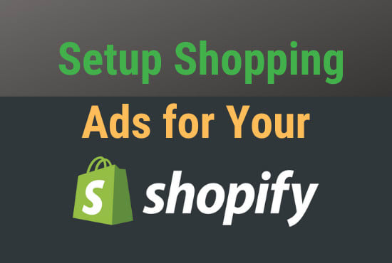 I will setup shopping ads for your shopify store at google