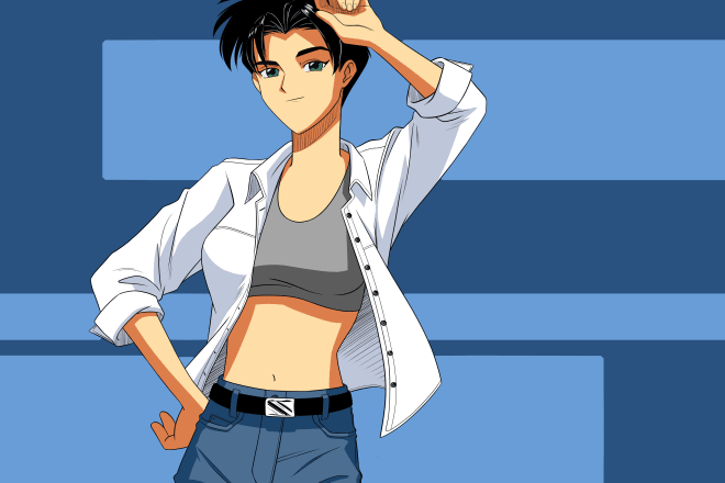 I will sketch, draw, paint your oc or fanart in my anime style