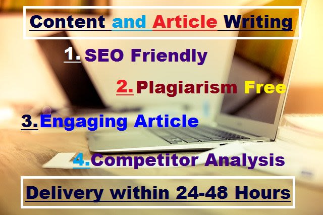I will write 2000 words article for you