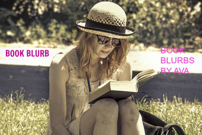 I will write a book blurb