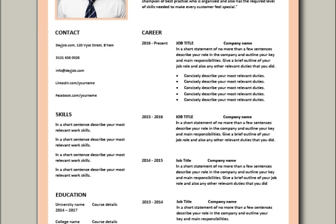 I will write a cover letter to ensure a job interview