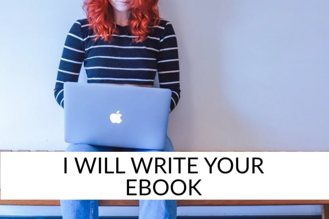 I will write an ebook on any topic