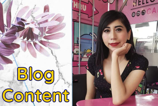 I will write content for your blog or website