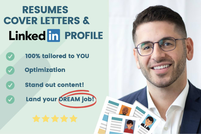 I will write the best resume, cover letter, and linkedin you have ever had