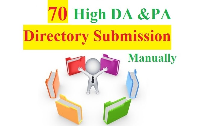 I will 150 directory submission in niche category,manually