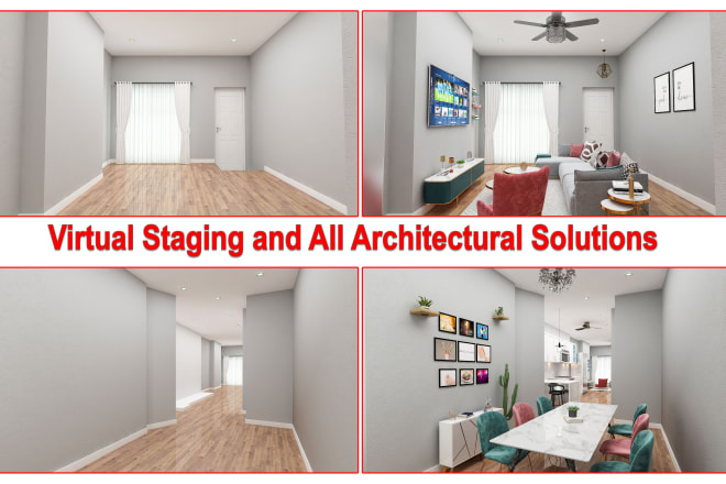 I will 3d staging and property solution