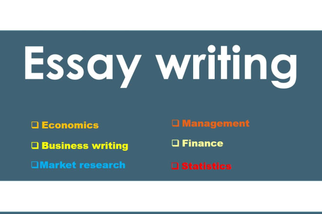 I will assist you in economics, finance and business essay writing