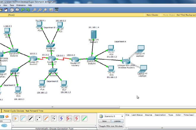 I will assist you in packet tracer gns3 network ccna ccnp cisco