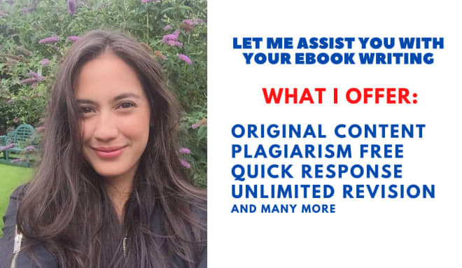 I will be your ebook writer, ghostwriter ghostwriting your ebook