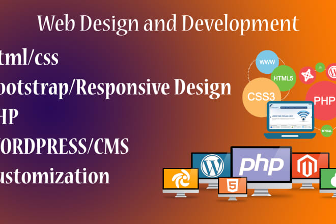 I will be your PHP web designer and developer