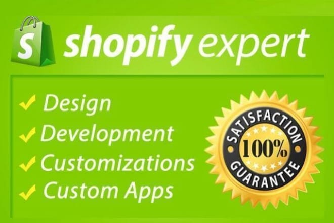 I will be your shopify theme and app expert