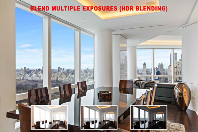 I will blend multiple exposures,HDR Blending