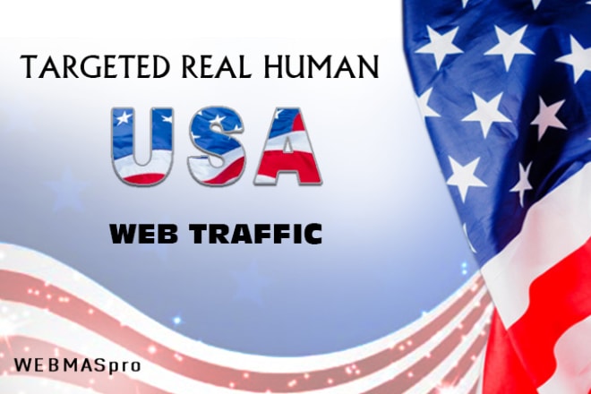 I will boost targeted web site real organic USA web traffic
