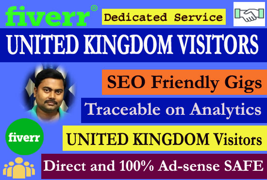 I will bring genuine and unique UK targeted traffic to your link or site