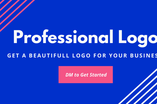 I will build a professional logo