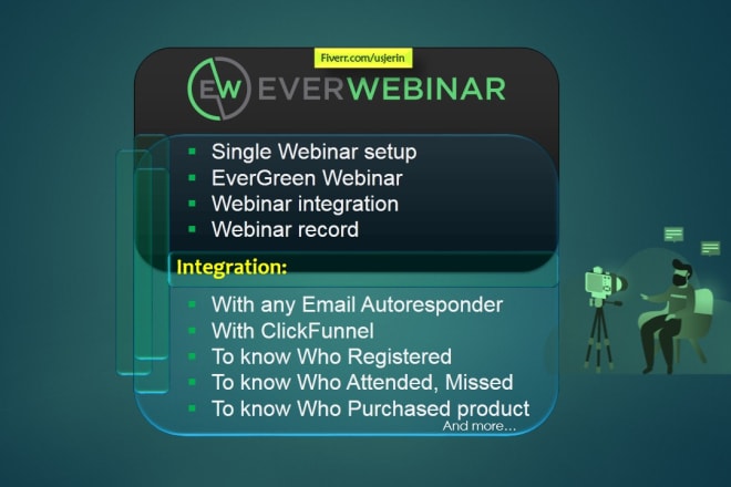 I will build webinar in everwebinar with webinar integration