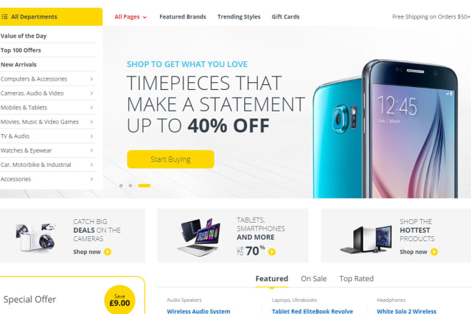 I will build wordpress ecommerce online store arabic or english