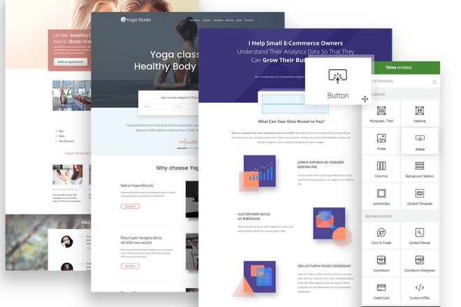 I will build your responsive wordpress or thrive architect website
